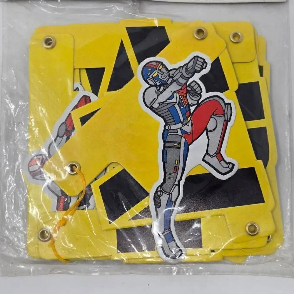 VINTAGE SABANS VR TROOPERS JOINTED WE ARE VR PARTY BANNER 5 FT. 1.5 M NEW